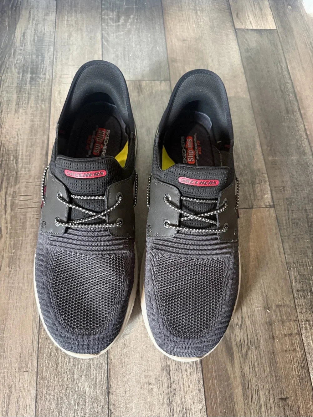 Skechers Men’s Black Slip-On Sneakers